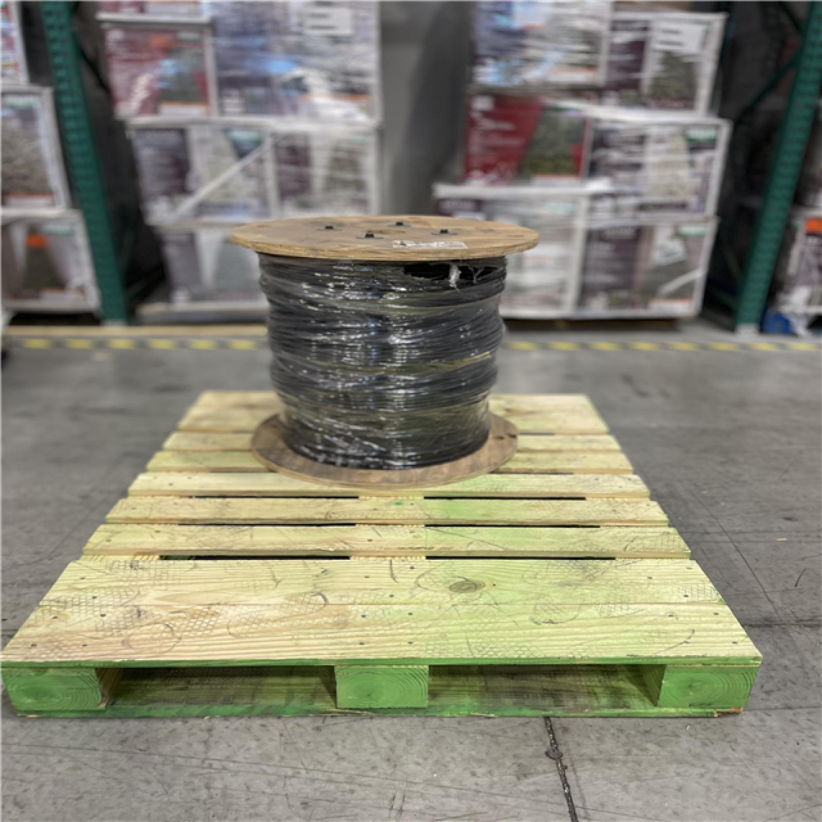 DALLAS LOCATION- SOUTHWIRE BLACK SIMPULL THHN2 COPPER WIRE SPOOL