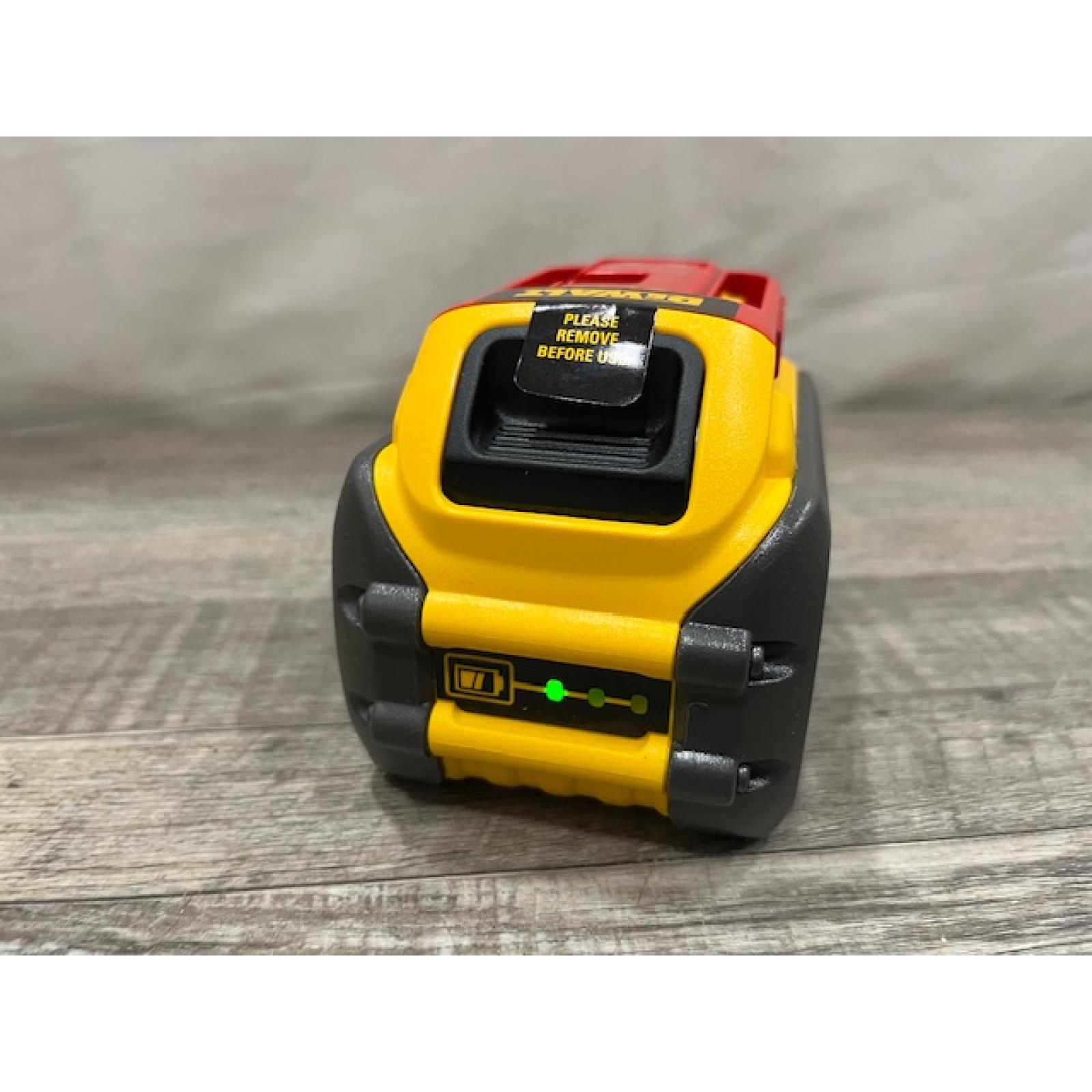 AS-IS DEWALT FLEXVOLT 20V/60V MAX Lithium-Ion 6.0Ah Battery Pack