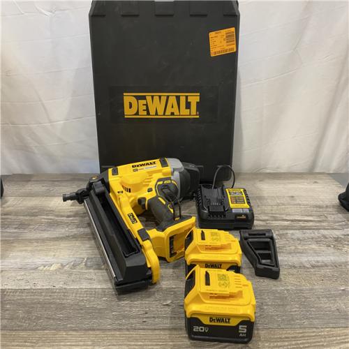 AS-IS DEWALT 20-Volt Lithium Ion Cordless Concrete Nailer