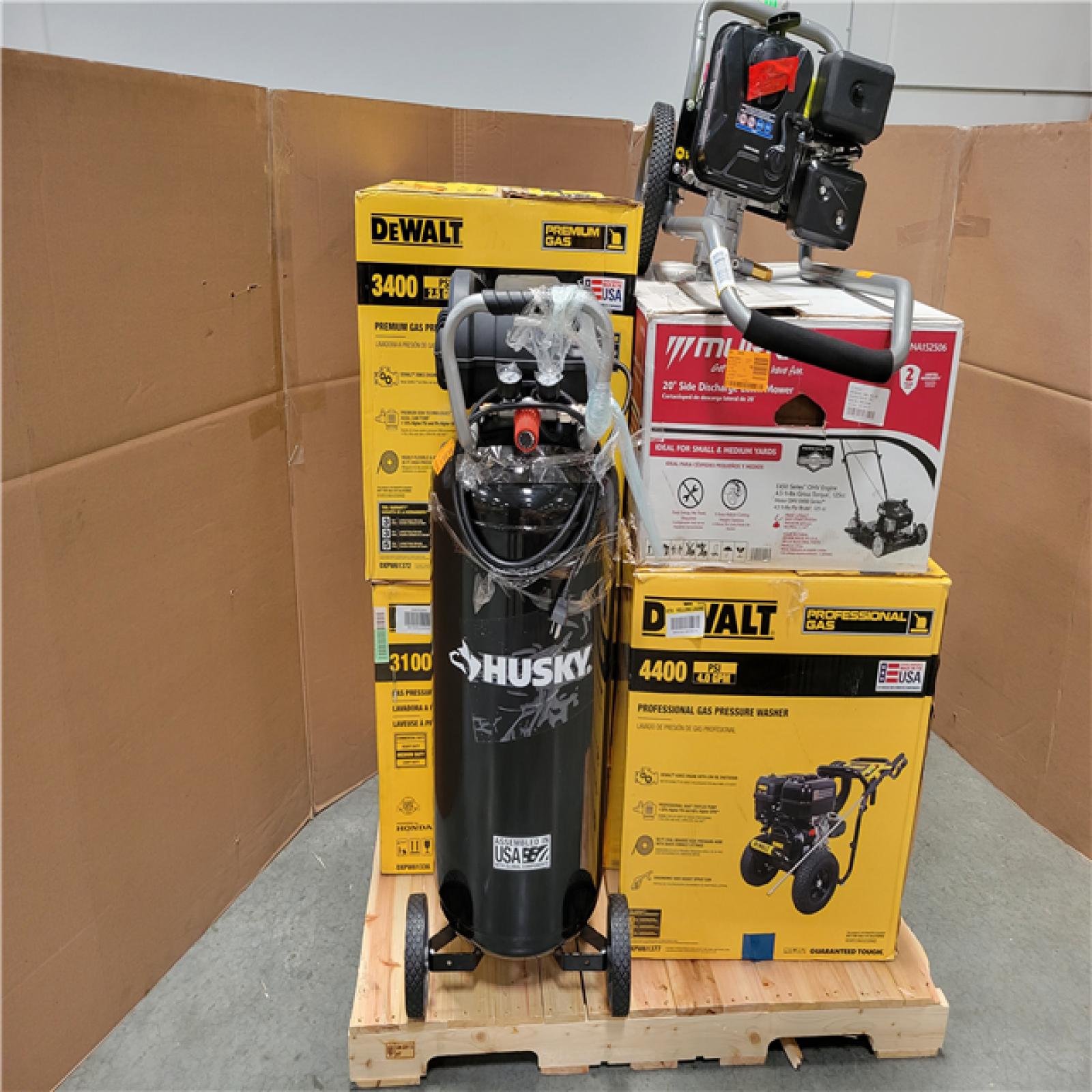 CALIFORNIA AS-IS OUTDOOR POWER EQUIPMENT