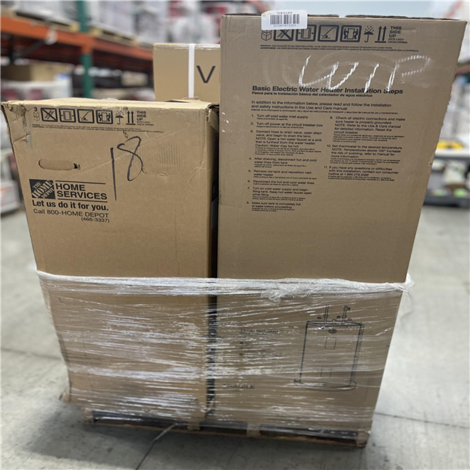 DALLAS LOCATION- AS-IS HOME IMPROVEMENT PALLET