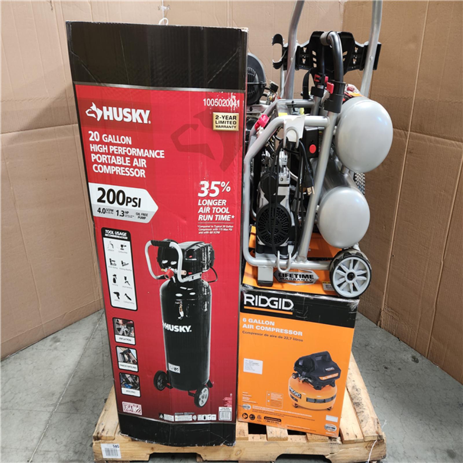 California As-Is Outdoor Power Equipment