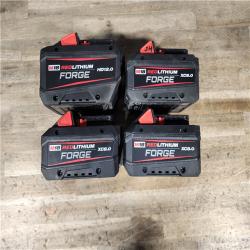 HOUSTON LOCATION - AS-IS MILWAUKEE FORGE BATTERY PACK QTY - 4