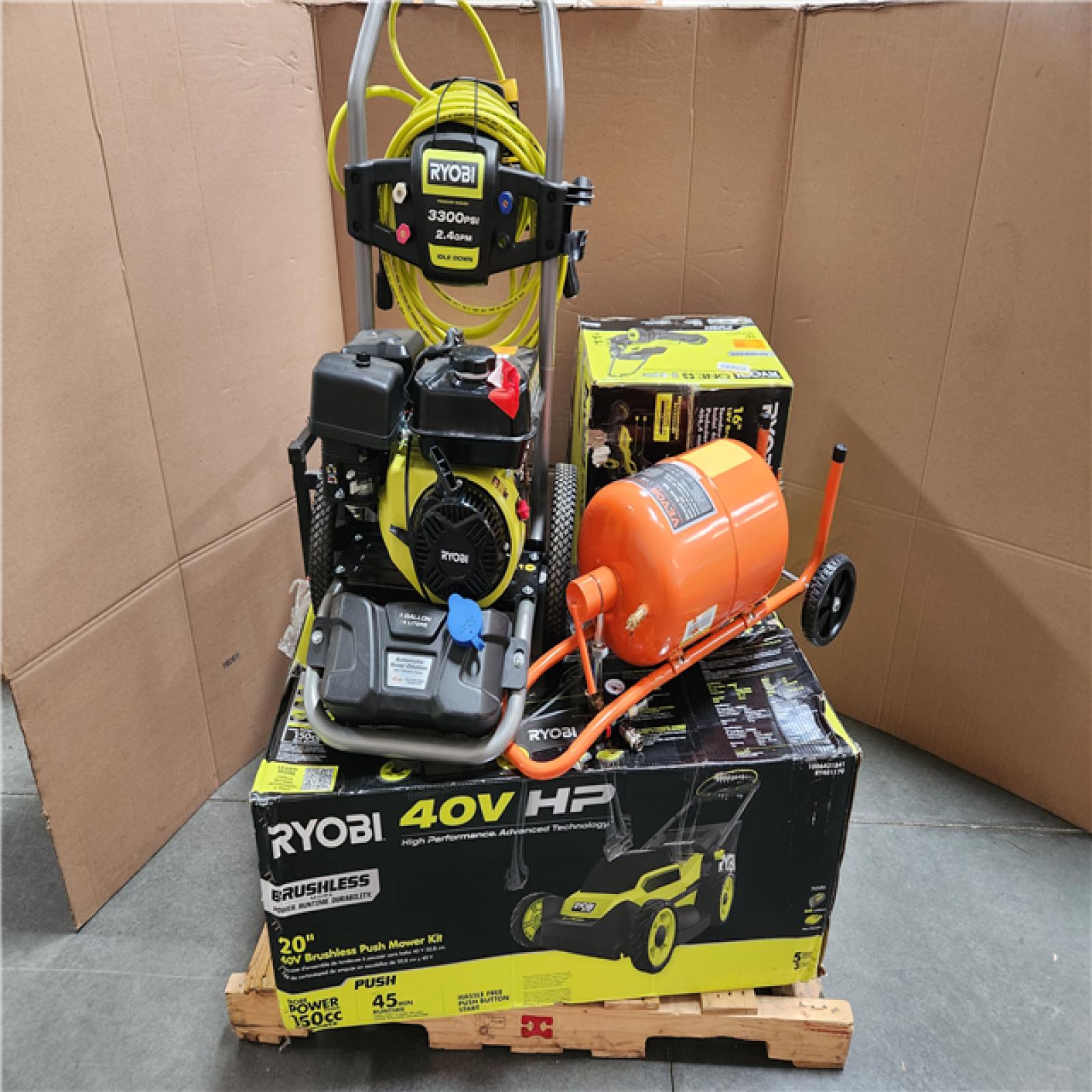 CALIFORNIA AS-IS OUTDOOR POWER EQUIPMENT