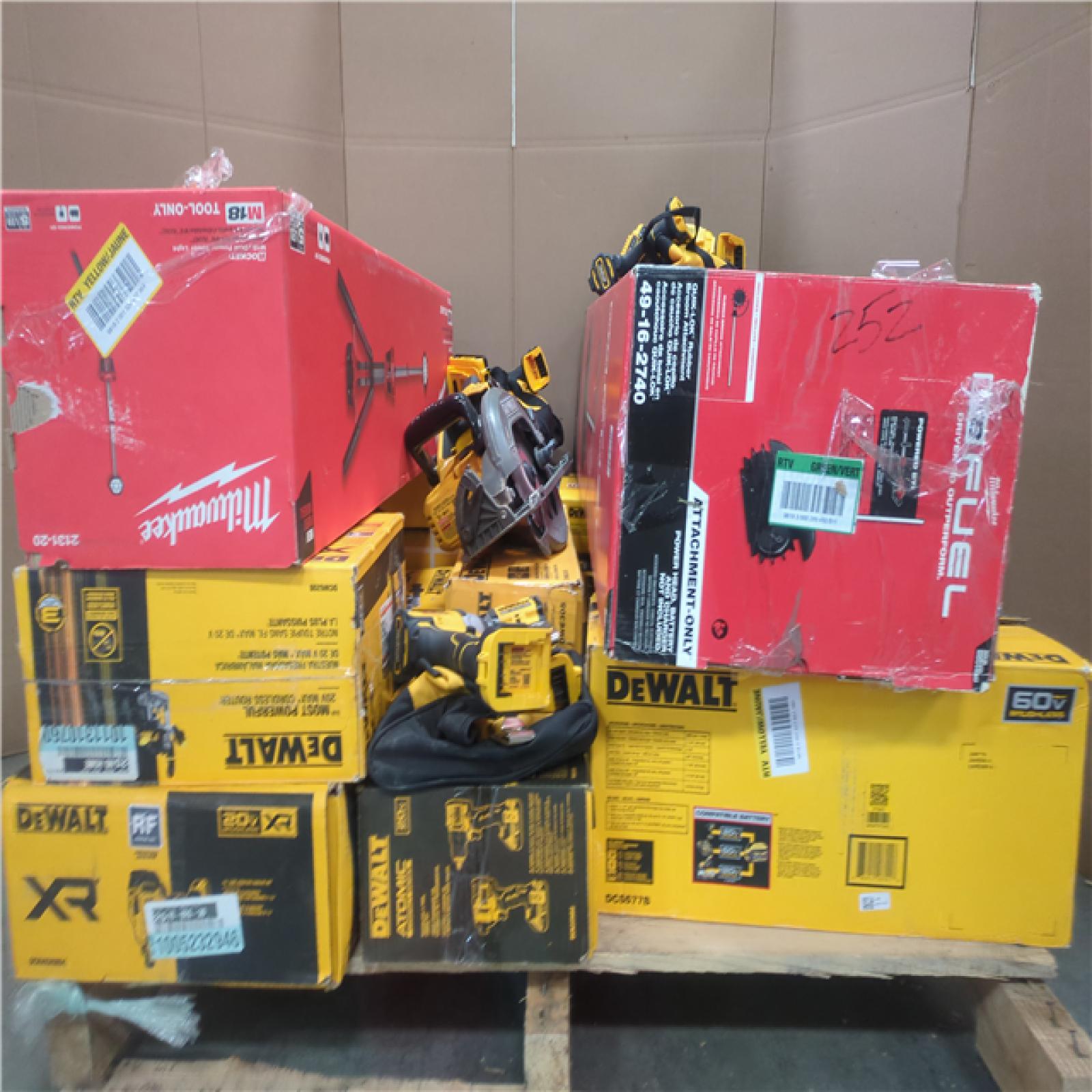 CALIFORNIA AS-IS TOOL PALLET