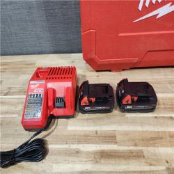HOUSTON LOCATION - AS-IS Milwaukee 18V Lithium-Ion Cordless Short Throw PEX Press Tool Kit