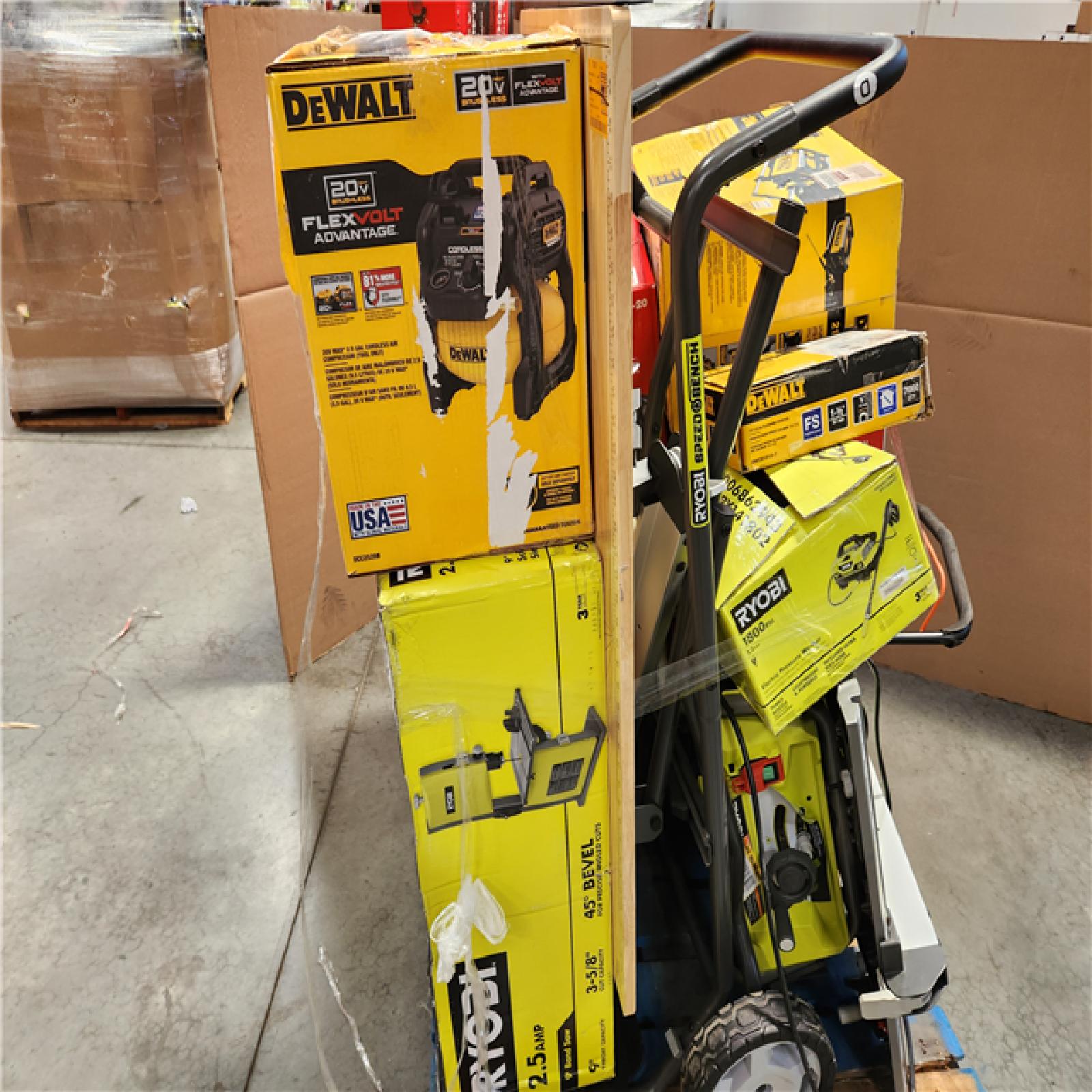 CALIFORNIA AS -IS  TOOL PALLET