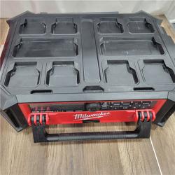AS-IS  Milwaukee 2950-20 18V M18 PACKOUT Lithium-Ion Cordless Radio + Charger (Tool Only)
