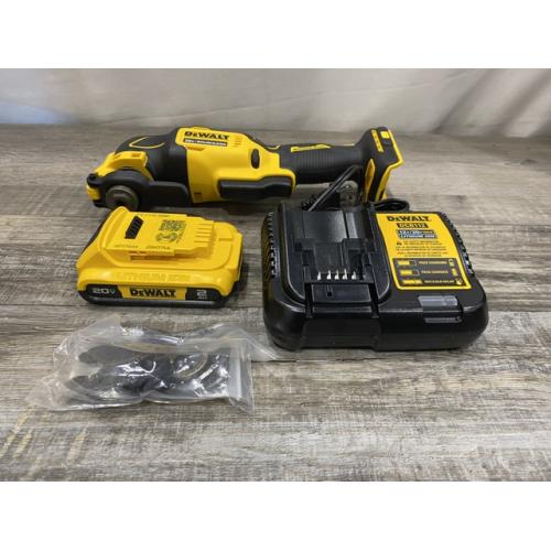 AS-IS DEWALT ATOMIC 20V MAX Cordless Brushless Oscillating Multi Tool Kit