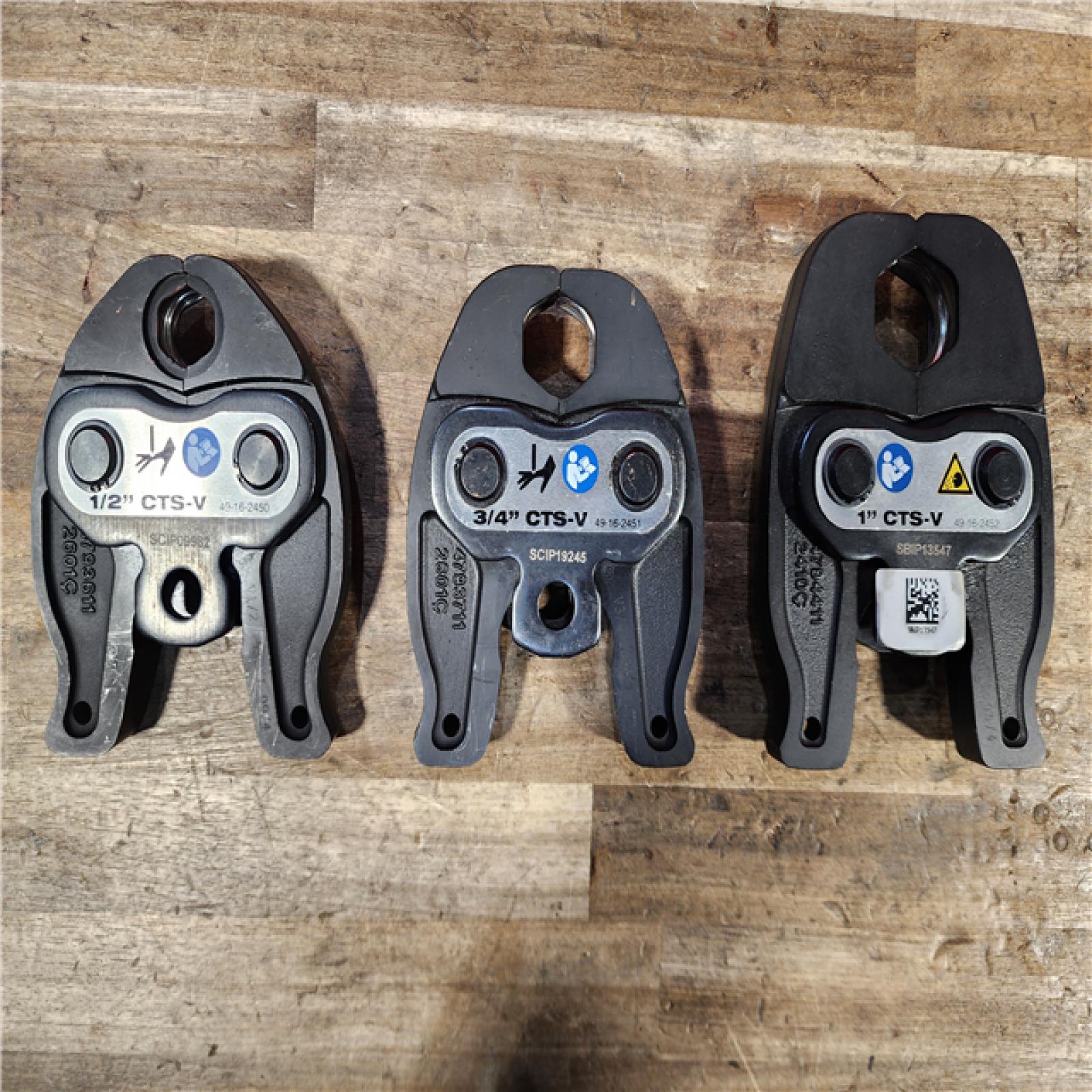 HOUSTON LOCATION - AS-IS M12 12-Volt Lithium-Ion Force Logic Cordless Press Tool Kit (3 Jaws Included) with Two 1.5 Ah Battery and Hard Case