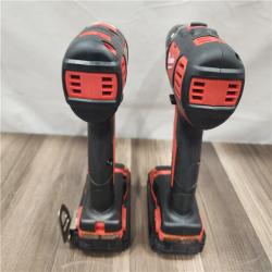 AS-IS- Milwaukee 18V Cordless Brushed 2-Tool Drill/Driver and Impact Driver Kit