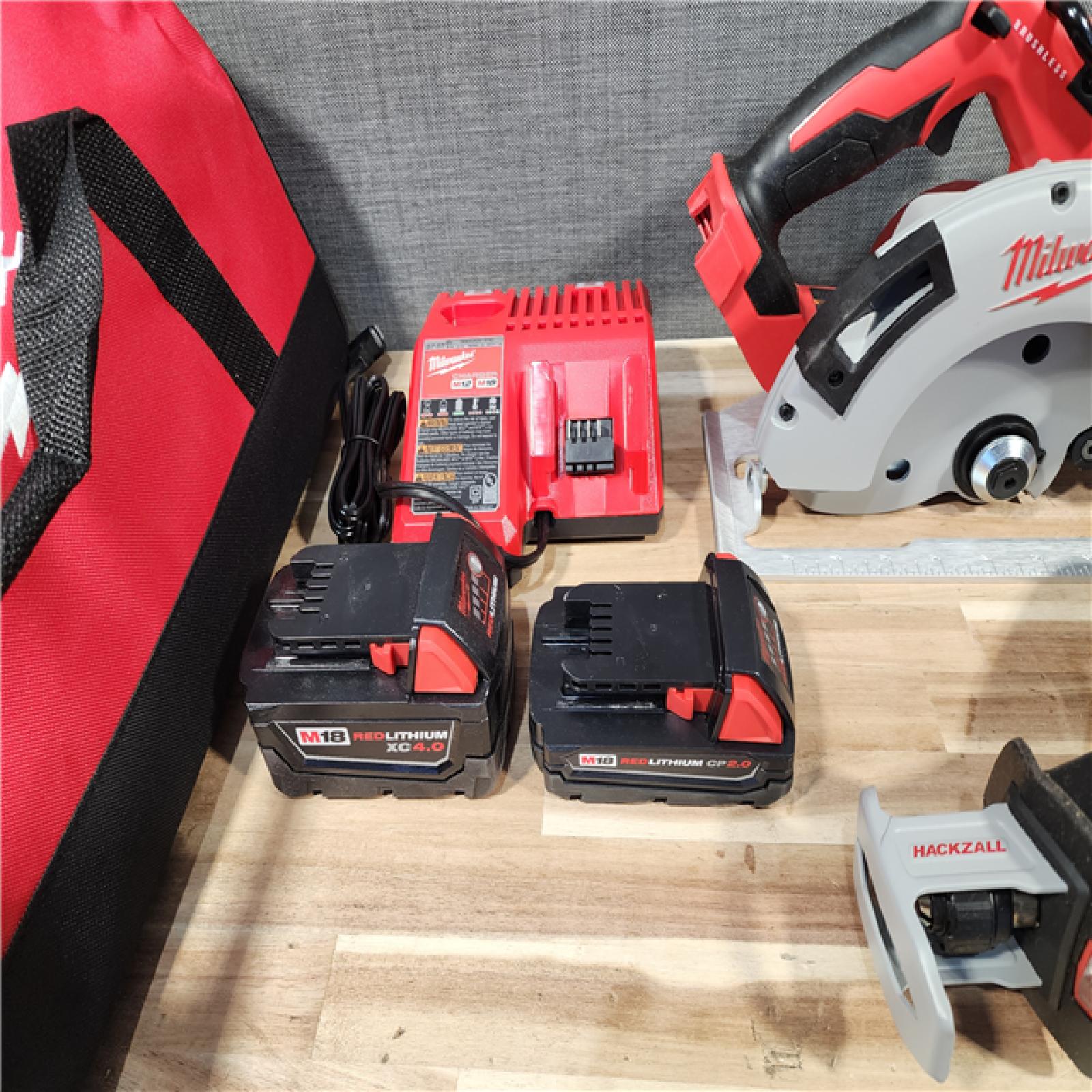 HOUSTON LOCATION - AS-IS Milwaukee M18 4-Tool Combo Kit
