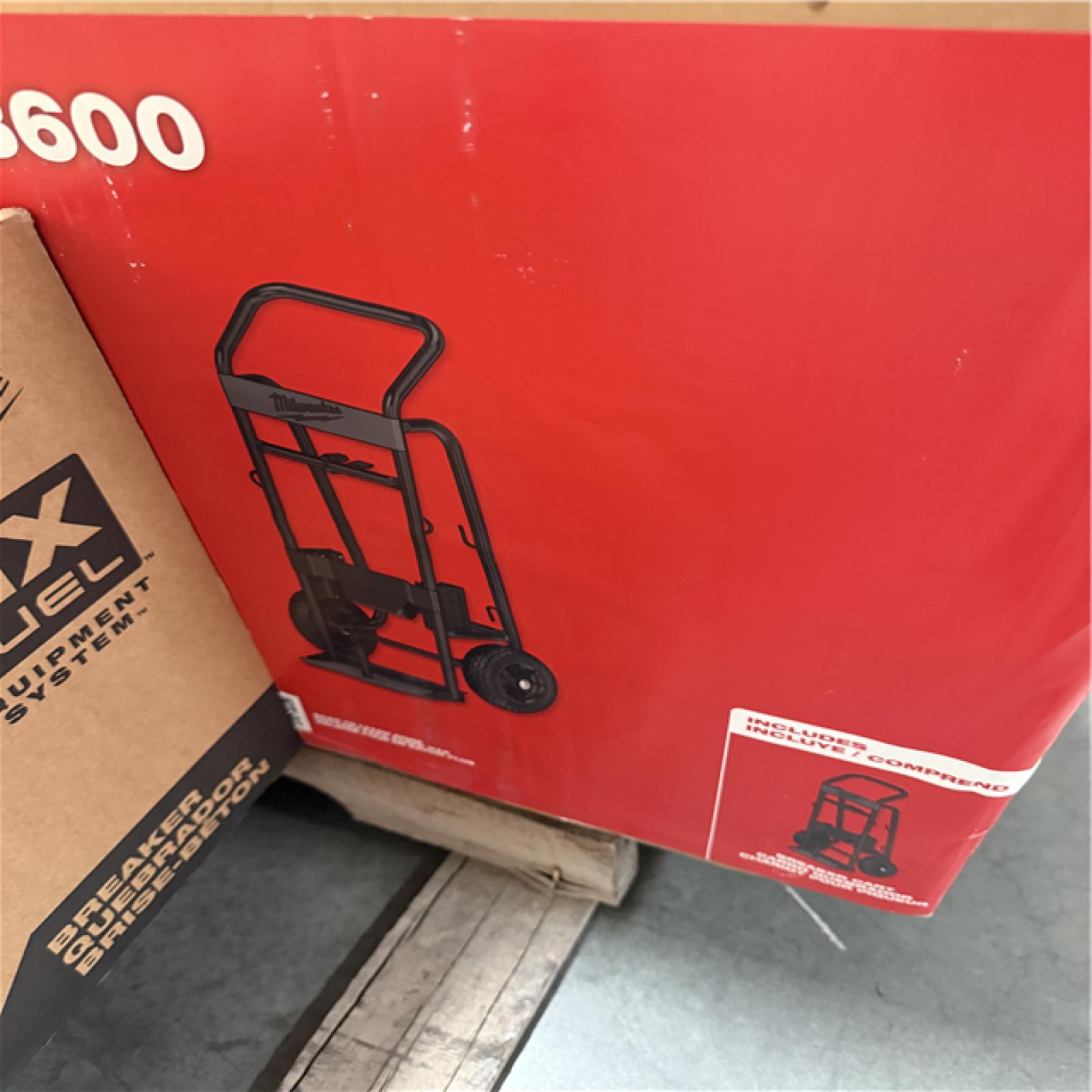 California NEW Sealed Boxes Milwaukee Breaker & Cart, Includes (1) Battery & Charger