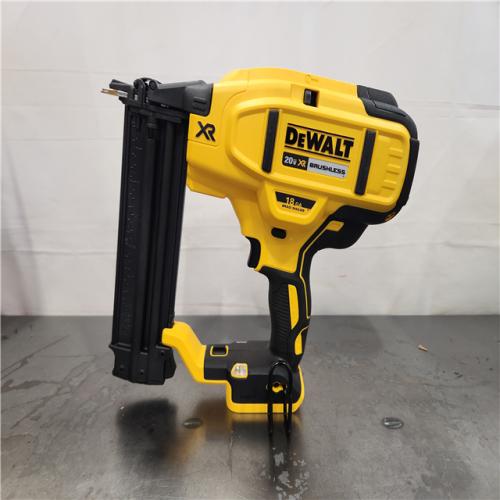 AS-IS- DeWalt 20V MAX XR Lithium-Ion Cordless 18-Gauge Brad Nailer (Tool Only)