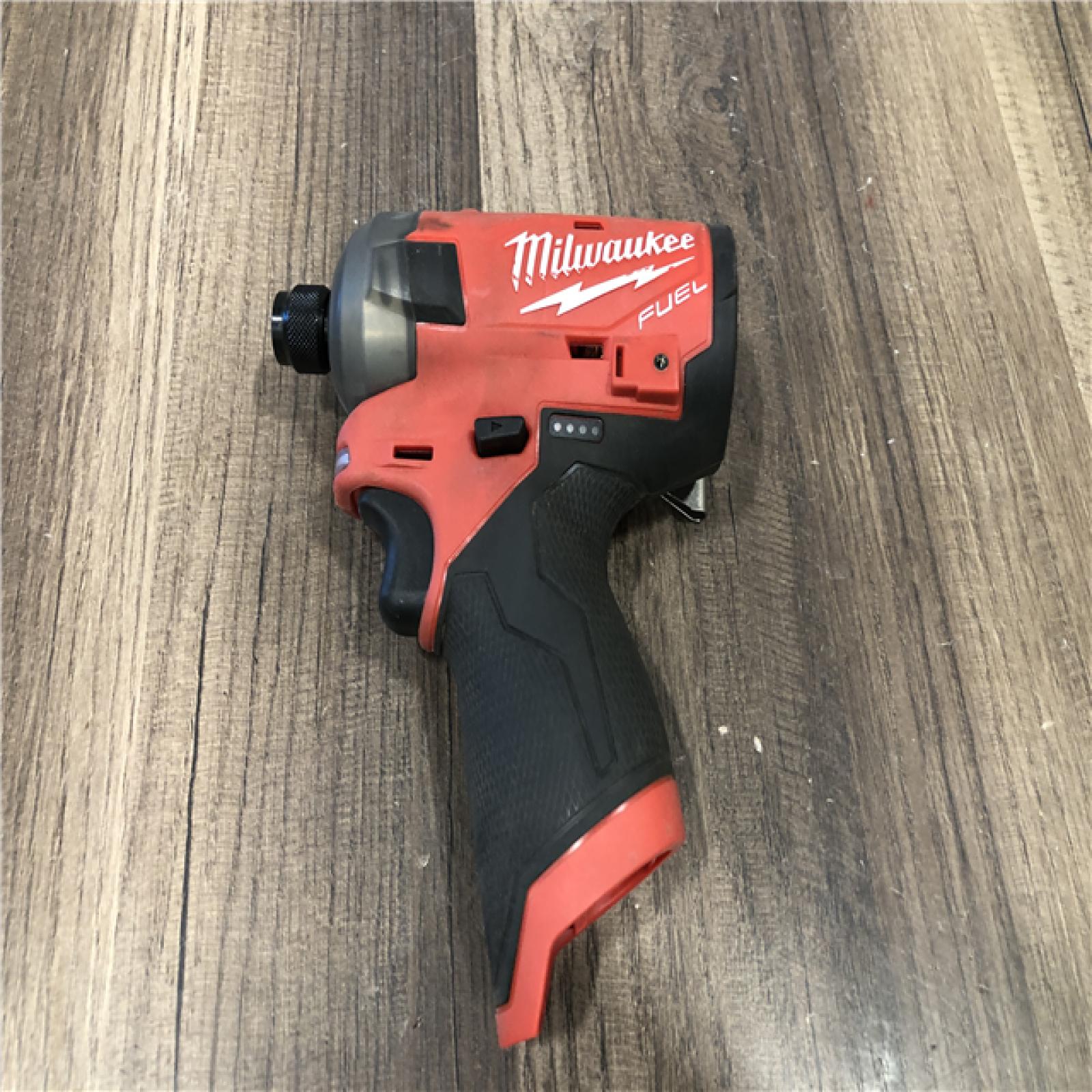 AS-IS Milwaukee FUEL SURGE 12V Lithium-Ion Brushless Cordless 1/4 in. Hex Impact Driver (Tool-Only)