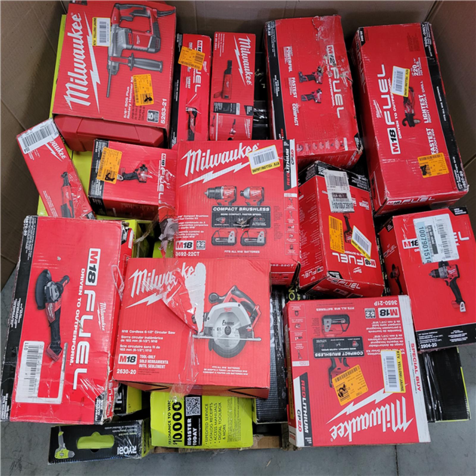 CALIFORNIA AS-IS TOOL PALLET