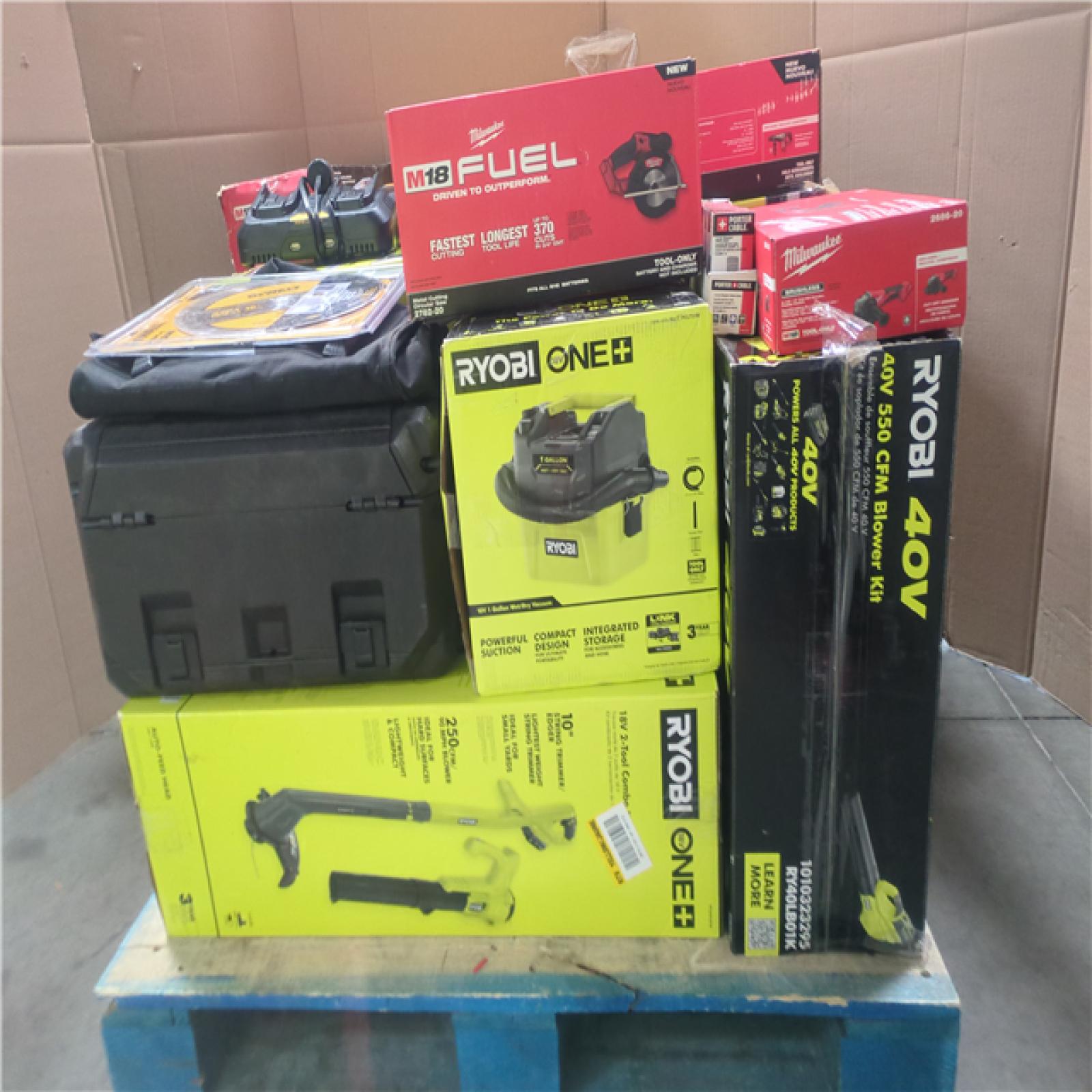 CALIFORNIA AS-IS TOOL PALLET