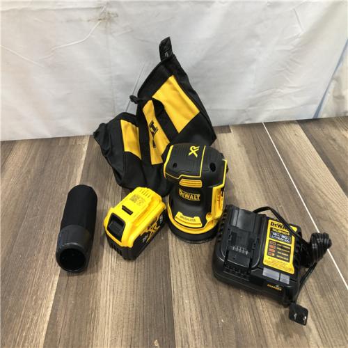 AS-IS DEWALT 20V MAX XR Cordless Brushless 5 in. Random Orbital Sander Kit