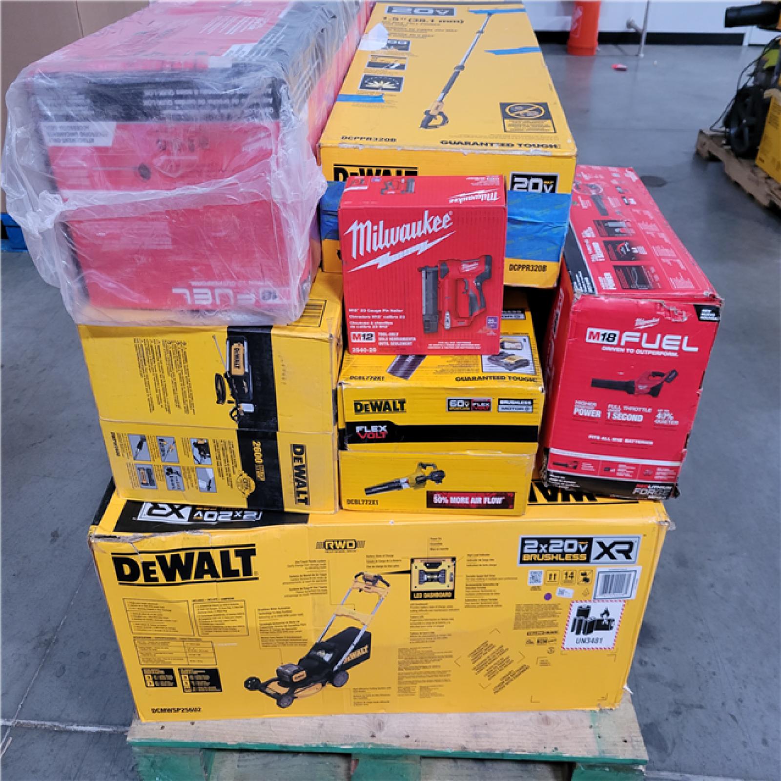 CALIFORNIA AS-IS TOOL PALLET