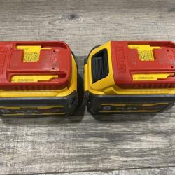 AS-IS DEWALT FLEXVOLT 20V/60V MAX Lithium-Ion 6.0Ah Battery Pack (2 Pack)