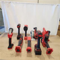 AS-IS- Milwaukee 18-Volt Lithium-Ion Cordless (9-Tool) Combo Kit