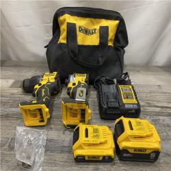 AS-IS DEWALT ATOMIC 20V MAX Lithium-Ion Cordless 2-Tool Combo Kit