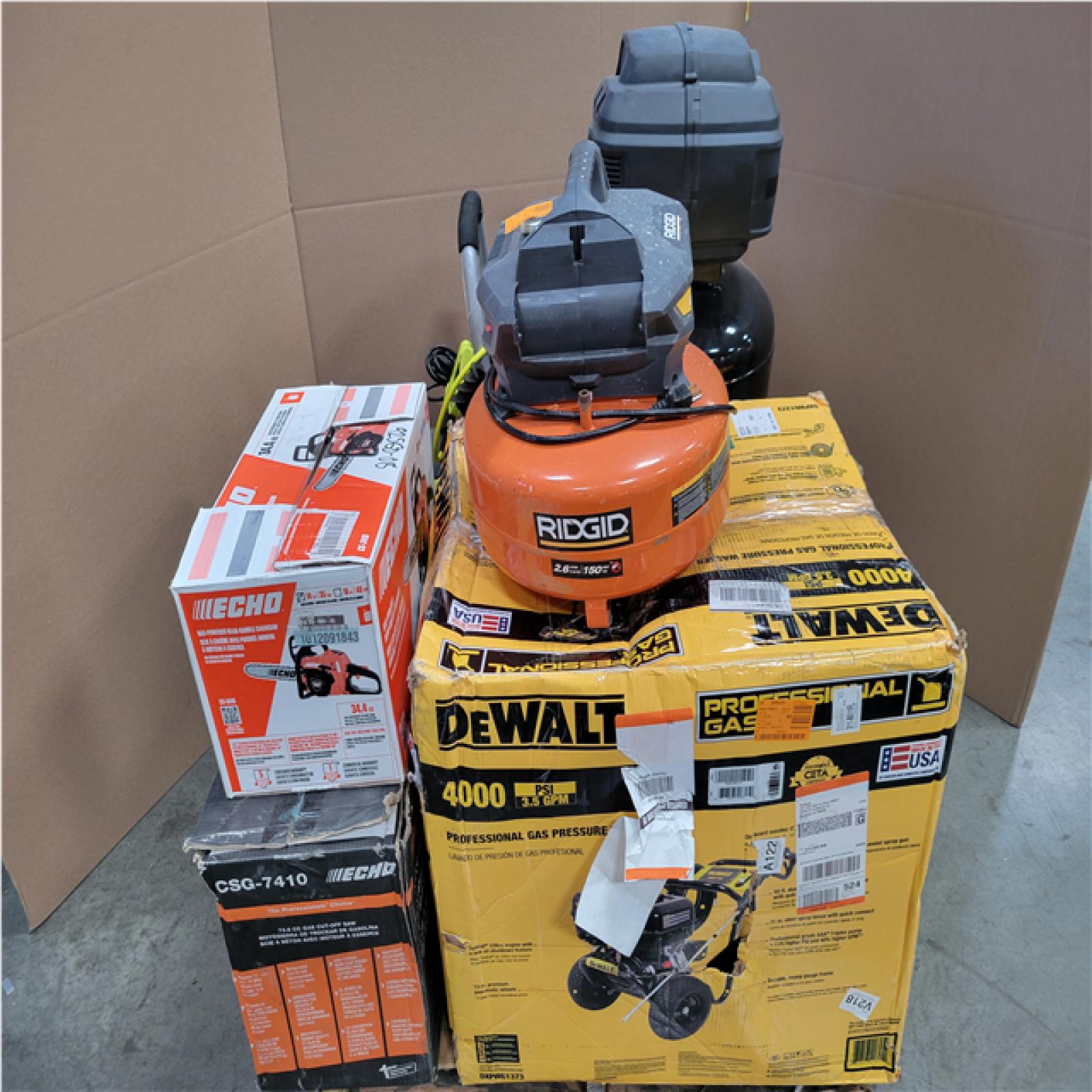 CALIFORNIA AS-IS OUTDOOR POWER EQUIPMENT