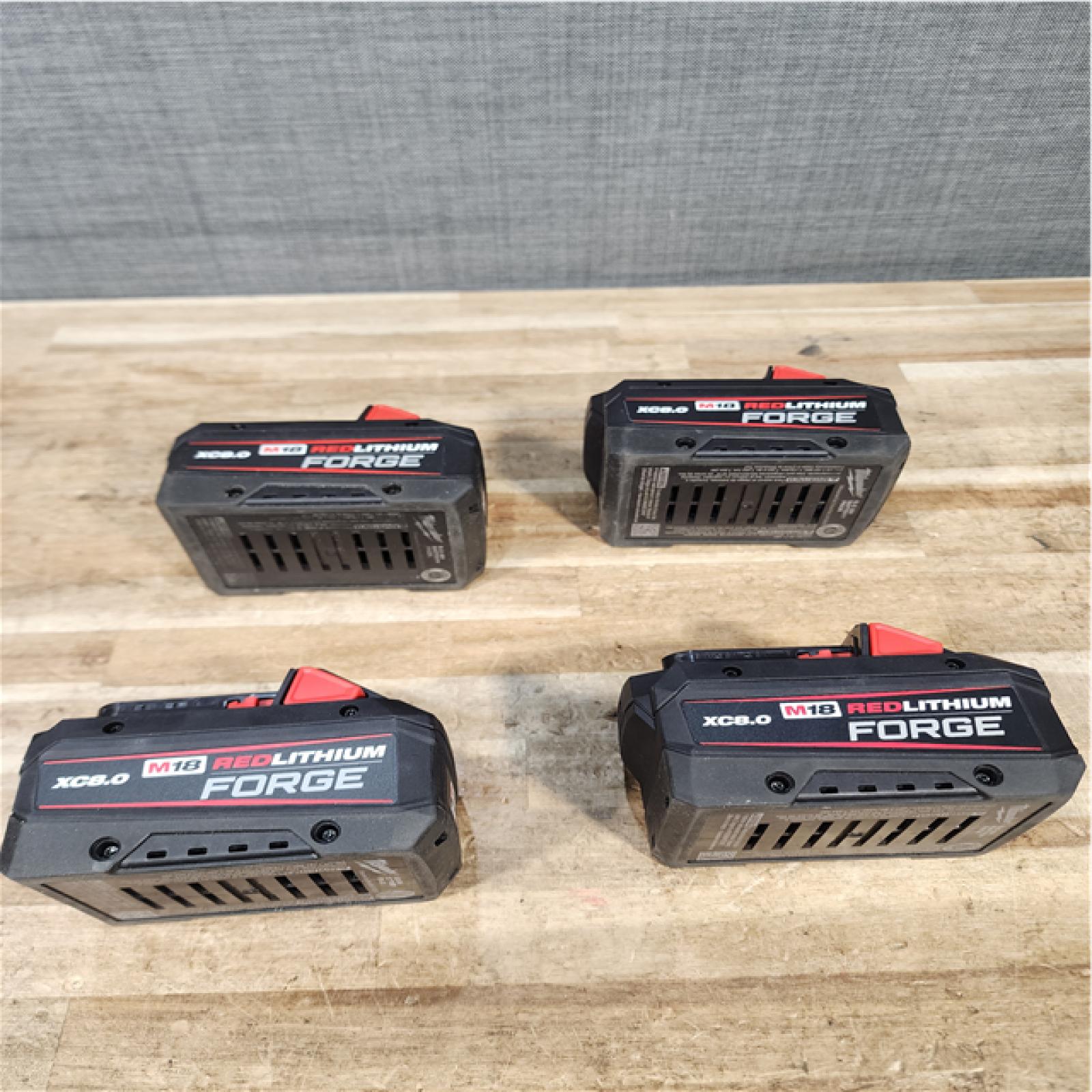 HOUSTON LOCATION - AS-IS Milwauke Battery pack QTY 15