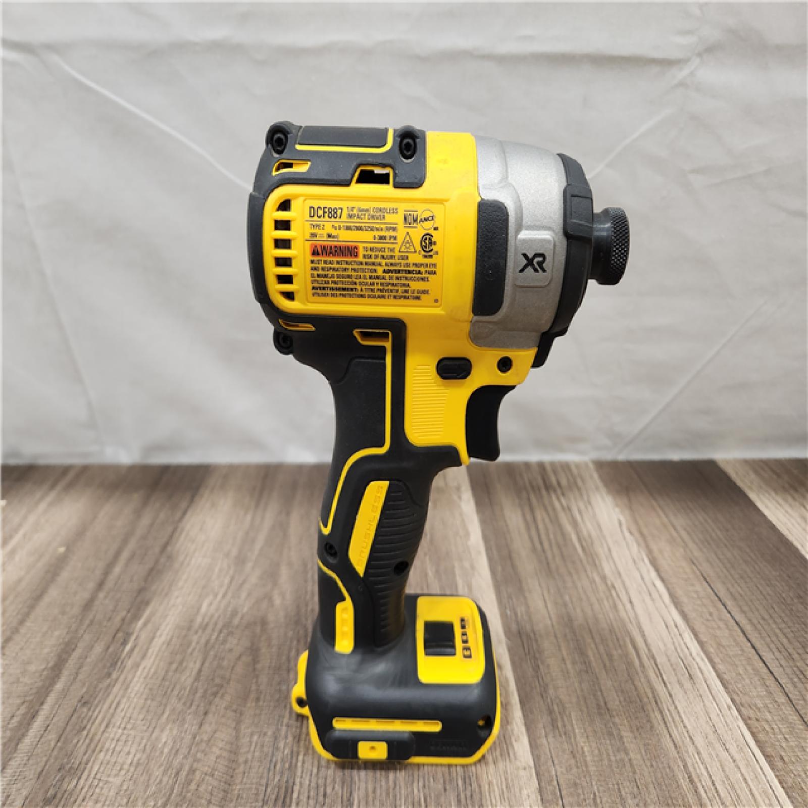 AS-IS- Dewalt 20-Volt 1/4-Inch 3-Speed Brushless Impact Driver  (TOOL ONLY)