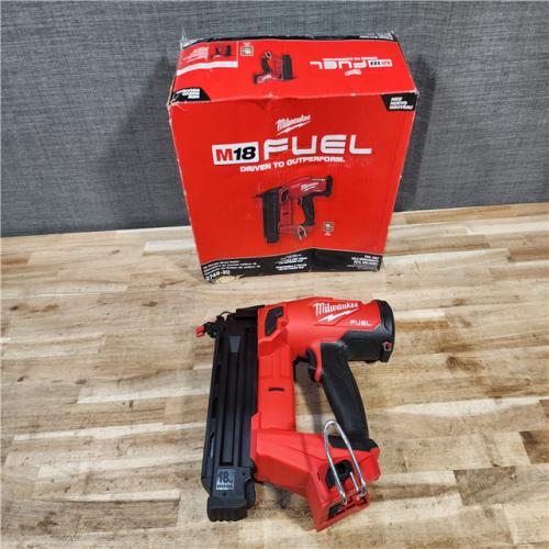 HOUSTON LOCATION - AS-IS Milwaukee FUEL 18-Volt Lithium-Ion Brushless Cordless Gen II 18-Gauge Brad Nailer (Tool-Only)
