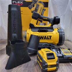 AS-IS DEWALT FLEXVOLT 60V MAX 160 MPH 760 CFM Brushless Cordless  and Charger