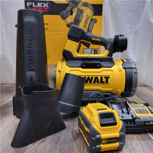AS-IS DEWALT FLEXVOLT 60V MAX 160 MPH 760 CFM Brushless Cordless  and Charger