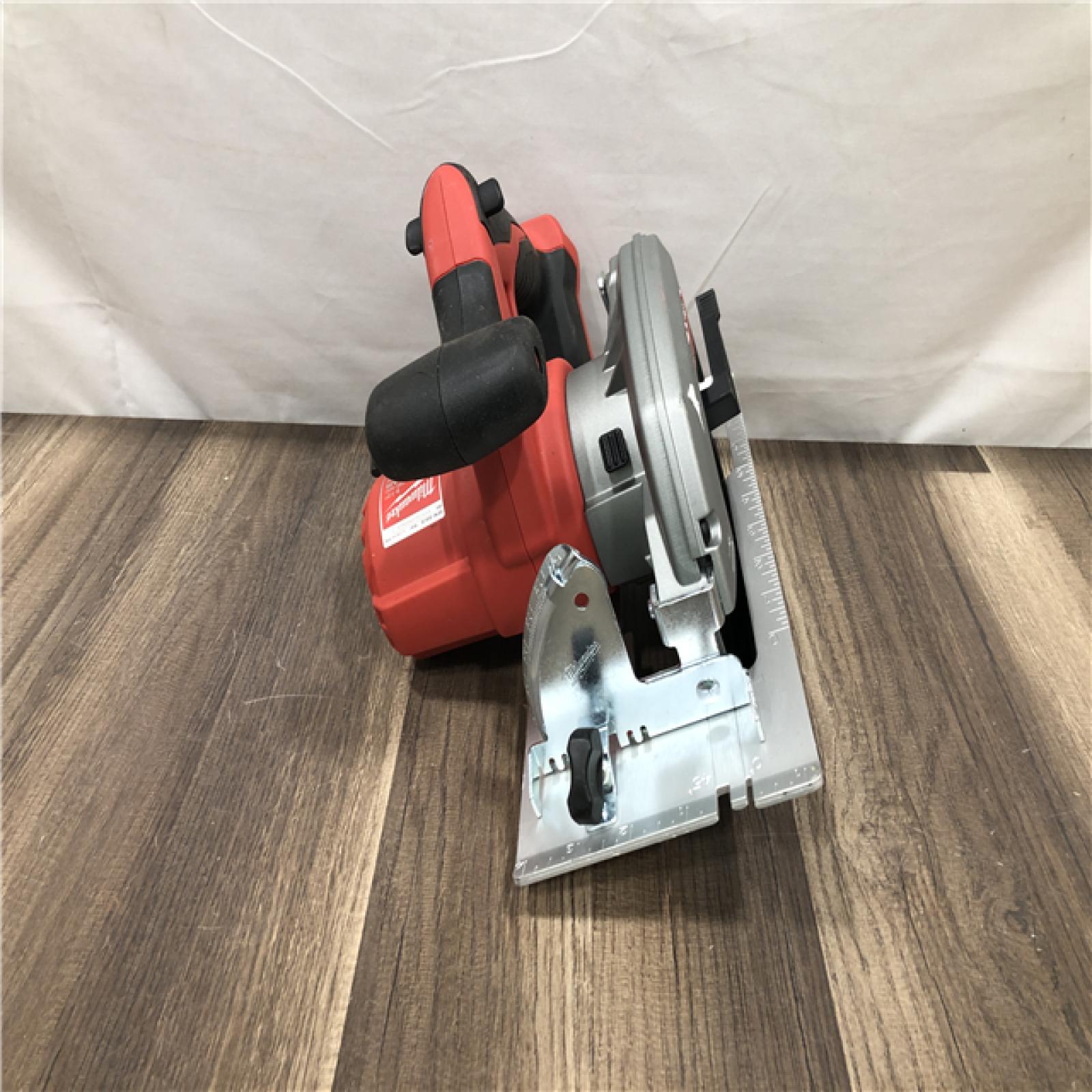 AS-IS Milwaukee 18V Lithium-Ion Cordless 6-1/2 in. Circular Saw (Tool-Only)