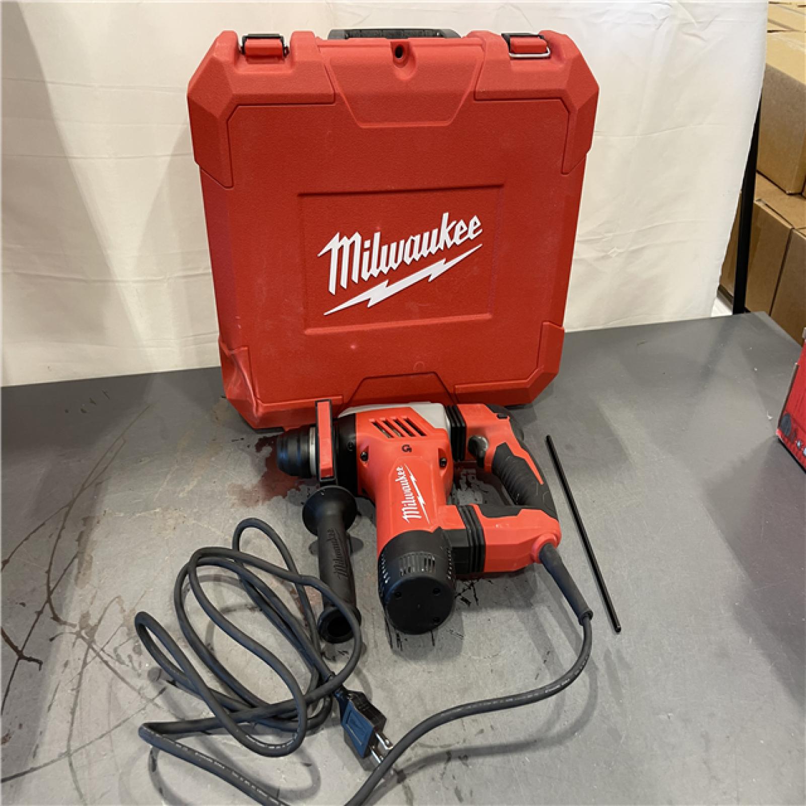 AS-IS - Milwaukee 1-1/8 in. Corded SDS-Plus Rotary Hammer
