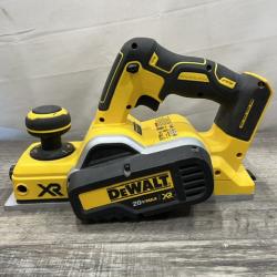 AS-IS DEWALT 20V MAX XR Cordless Brushless 3-1/4 in. Planer (Tool Only)
