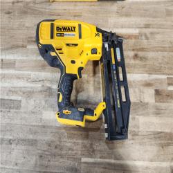 HOUSTON LOCATION - AS - IS DEWALT 20V MAX XR 16-Gauge Lithium-Ion Cordless Finish Nailer (Tool Only)