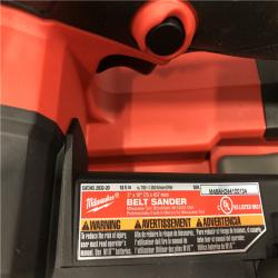 AS-IS Milwaukee FUEL 18-Volt Lithium-Ion Cordless Belt Sander (Tool-Only)