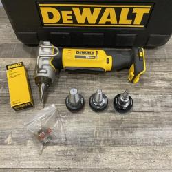 AS-IS DEWALT 20V MAX Cordless 1 in. PEX Expansion Tool  PEX Expander Grease and Case
