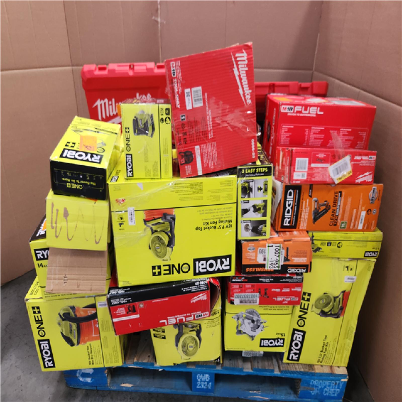 CALIFORNIA AS-IS TOOL PALLET