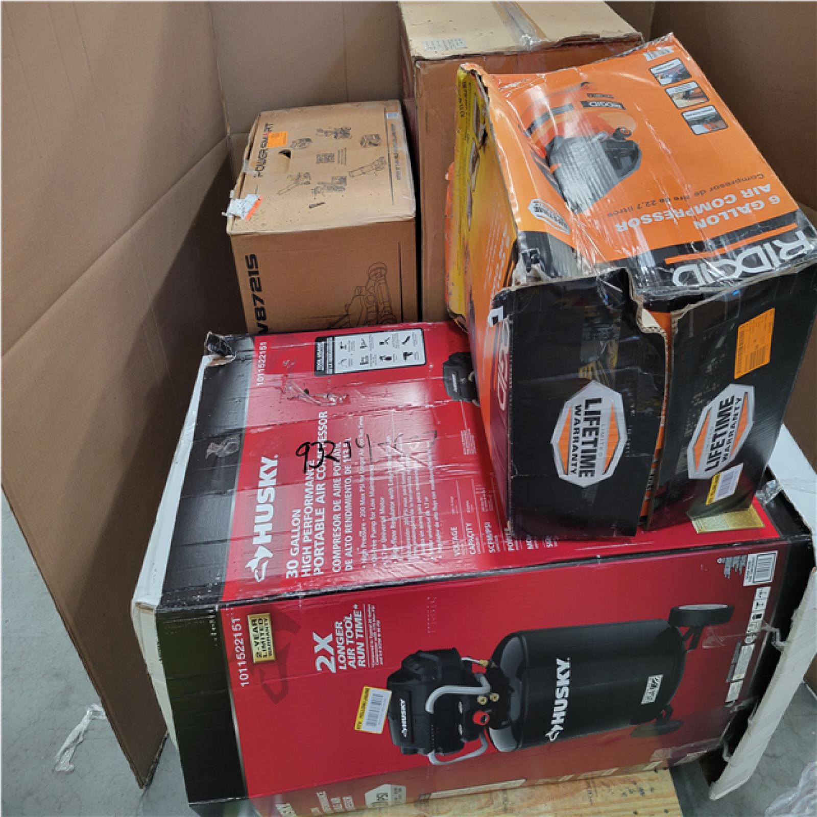 CALIFORNIA AS-IS OUTDOOR POWER EQUIPMENT