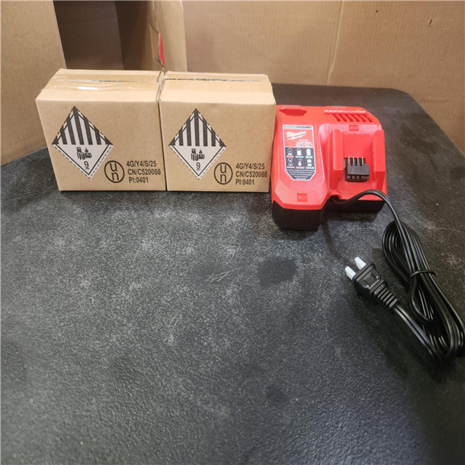 Phoenix NEW Milwaukee M18 18-Volt Lithium-Ion REDLITHIUM FORGE Starter Kit with (2) 8. 0Ah Battery and Rapid Charger