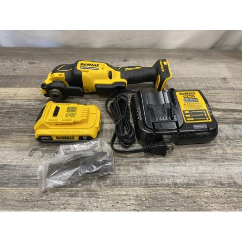 AS-IS DEWALT ATOMIC 20V MAX Cordless Brushless Oscillating Multi Tool Kit
