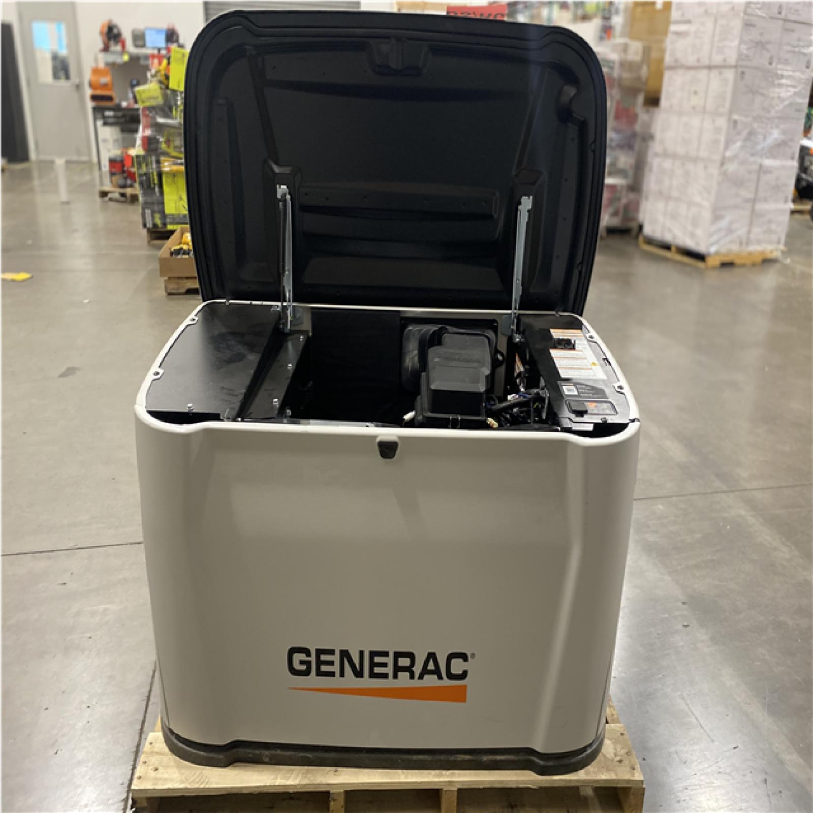 Dallas Location - As-Is Generac 18kW (120 / 240V) Single-Phase Air Cooled Multi-Fuel Standby Generator