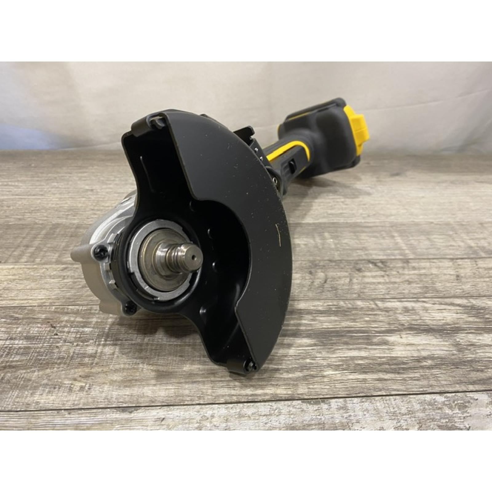 AS-IS DEWALT 20V MAX Cordless Brushless 4-1/2 in. Angle Grinder with Paddle Switch (Tool Only)