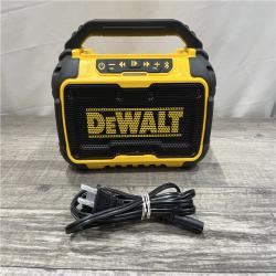 AS-IS DEWALT 20V MAX Cordless Bluetooth Speaker (Tool Only)