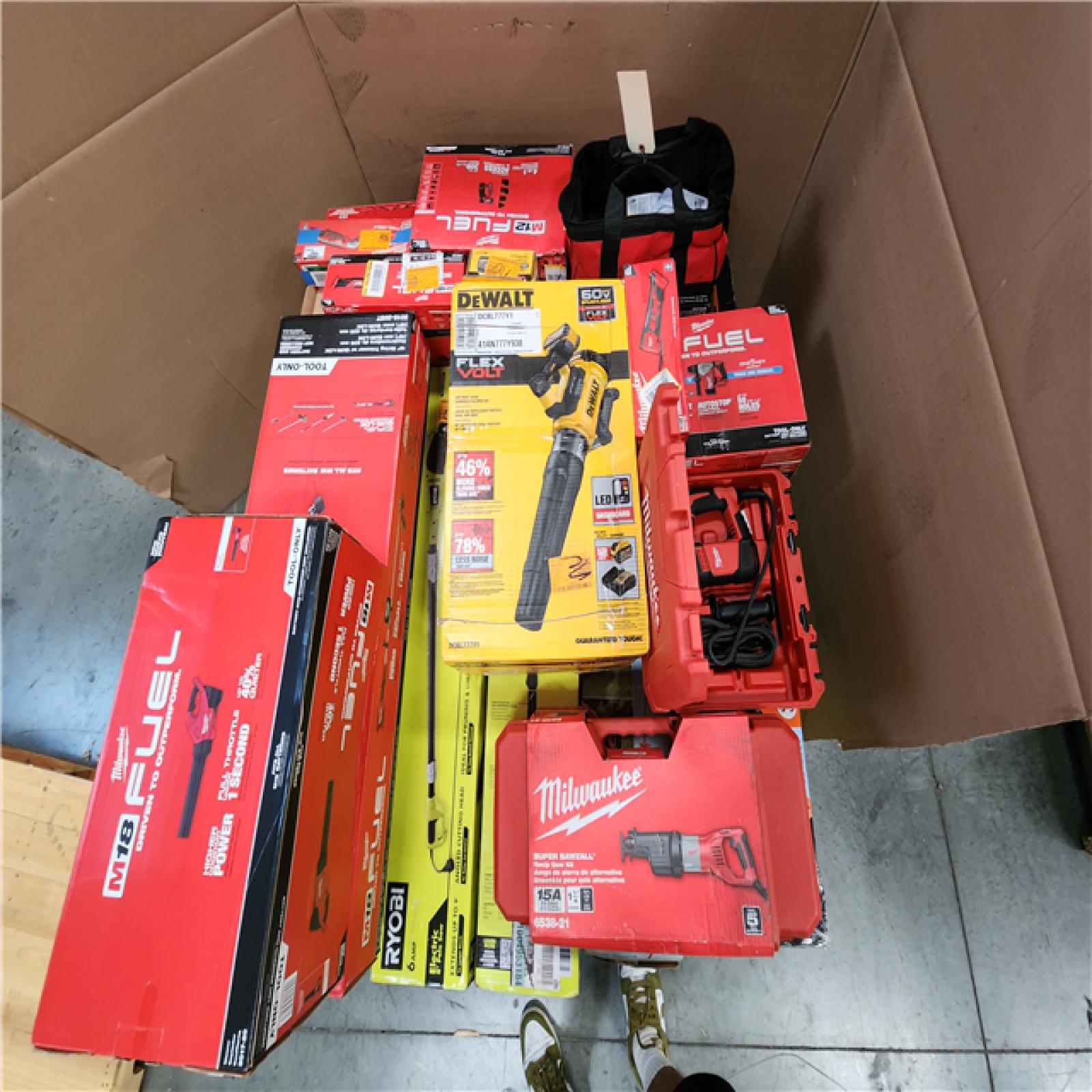 CALIFORNIA AS-IS TOOL PALLET