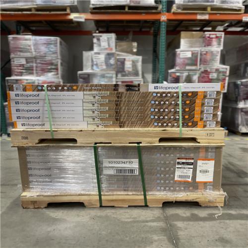 DALLAS LOCATION - Lifeproof Camel Lake Ash 22 MIL x 7.1 in. W x 48 in. L Click Lock Waterproof Luxury Vinyl Plank Flooring (18.7 sqft/case) PALLET-(52 UNITS)