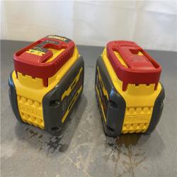 AS-IS - DEWALT FLEXVOLT 20-Volt/60-Volt MAX Lithium-Ion 6.0Ah Battery Pack (2-Pack)