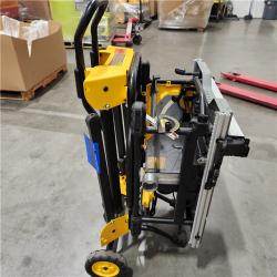 As-Is- DEWALT 10 in. 15 Amp 120V Site-Pro Compact Jobsite Table Saw