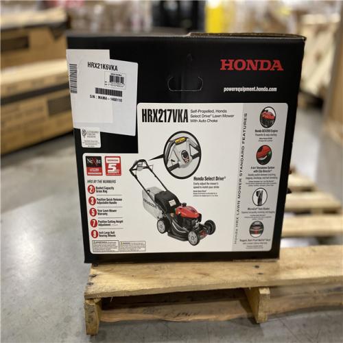 NEW! - Honda Hrx 21-in Gas Self-propelled Lawn Mower with 201-cc Engine
